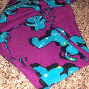 Kids S/M LuLaRoe Disney Goofy Leggings